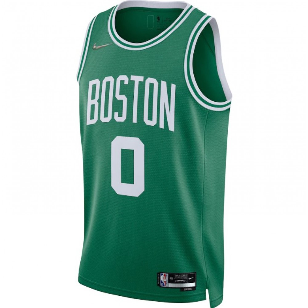Men's Boston Celtics Jayson Tatum #0 Green 2021/22 Diamond Swingman Jersey - Icon Edition-Pro Kit Vault | Brand New 26/27 Sports Jerseys